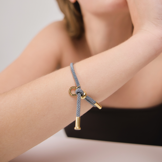 Vitamin Sea Armband Gold Grau