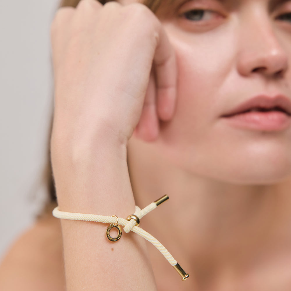 Bracelet Vitamin Sea Or Blanc Cassé