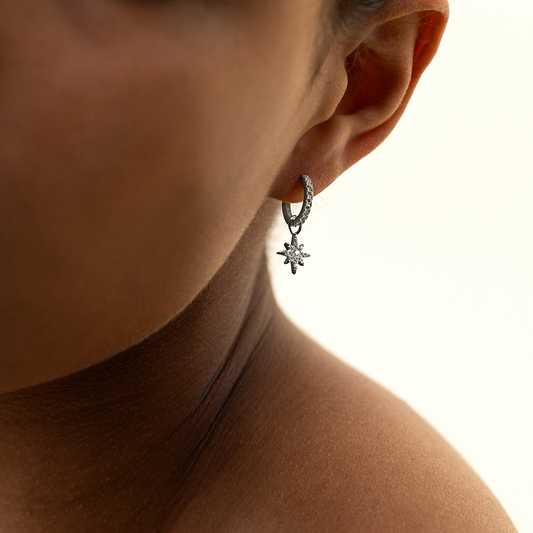 Windrose Hoops Silver