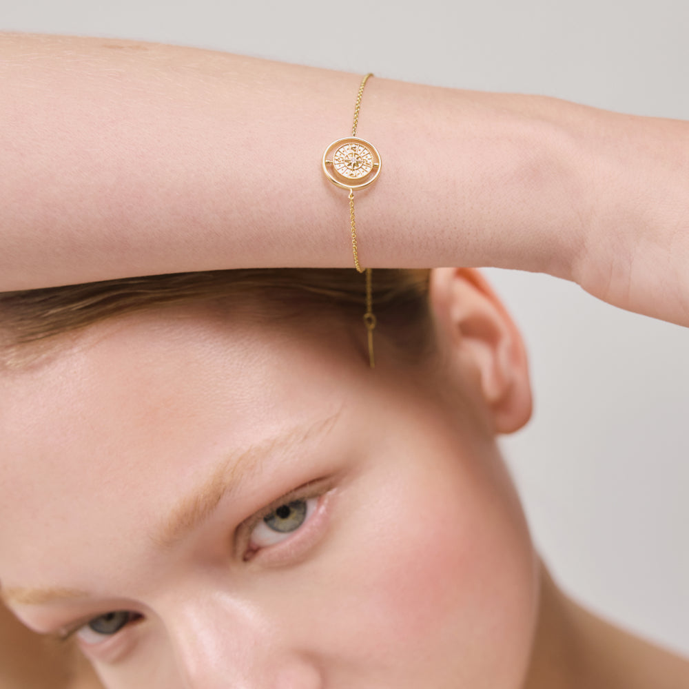 Windrose Twister Armkette Gold