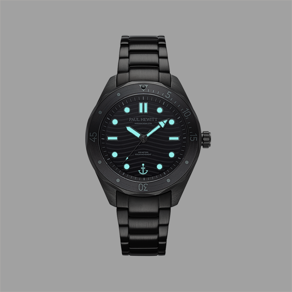 Ocean Diver Uhr Schwarz