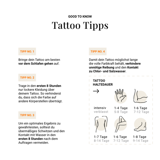Men's KÜSTENKIND Tattoo