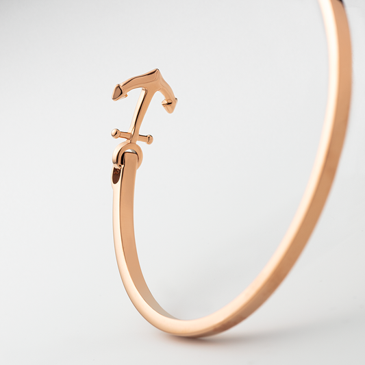 The Anchor II bangle rose gold
