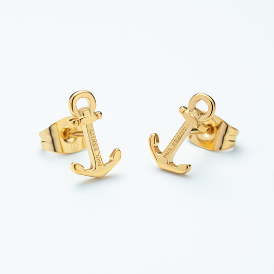 The Anchor Ohrring Gold