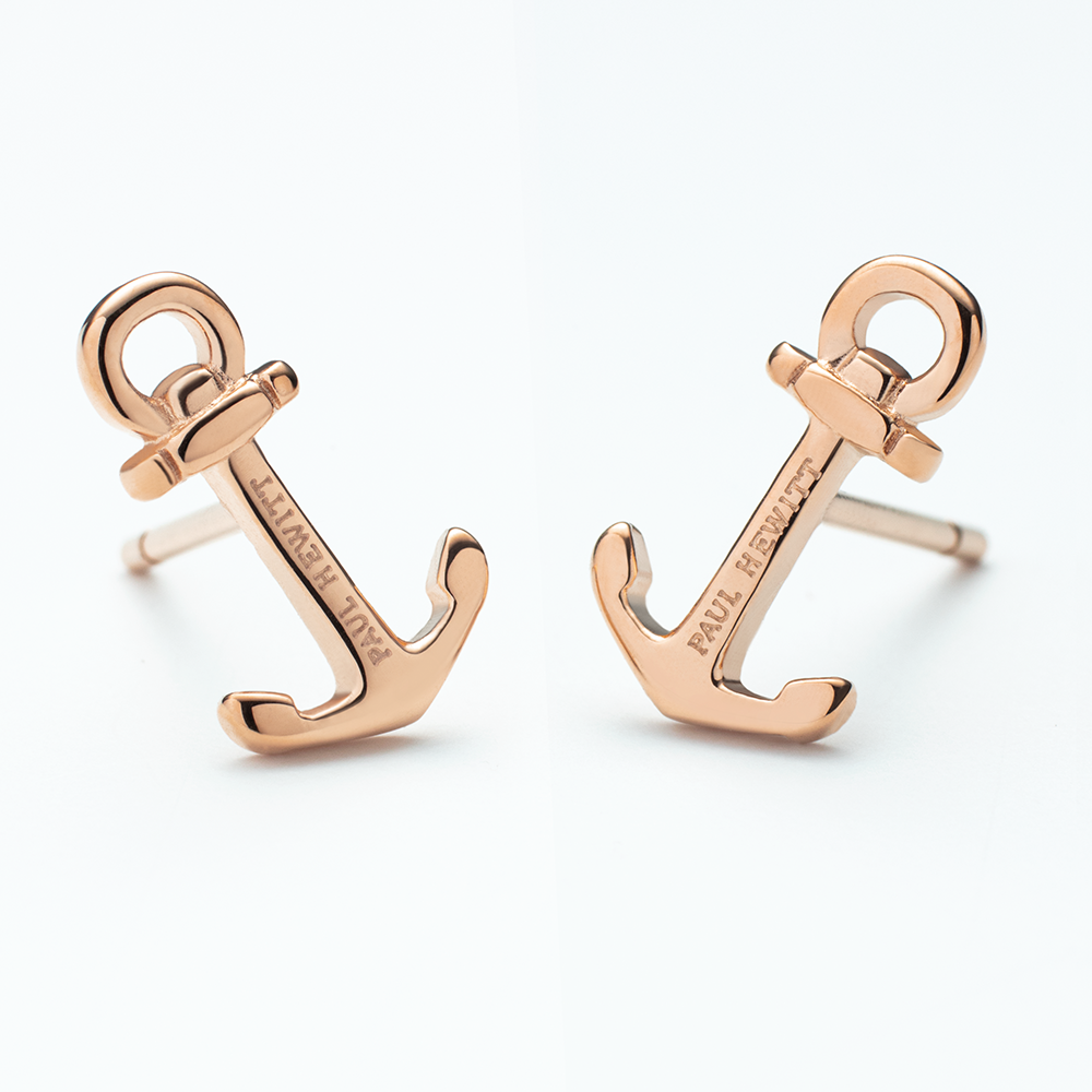 The Anchor Ohrring Roségold