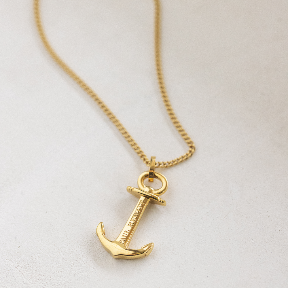 The Anchor Halskette Gold
