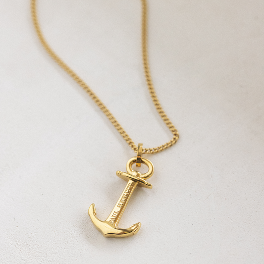 The Anchor Necklace Gold