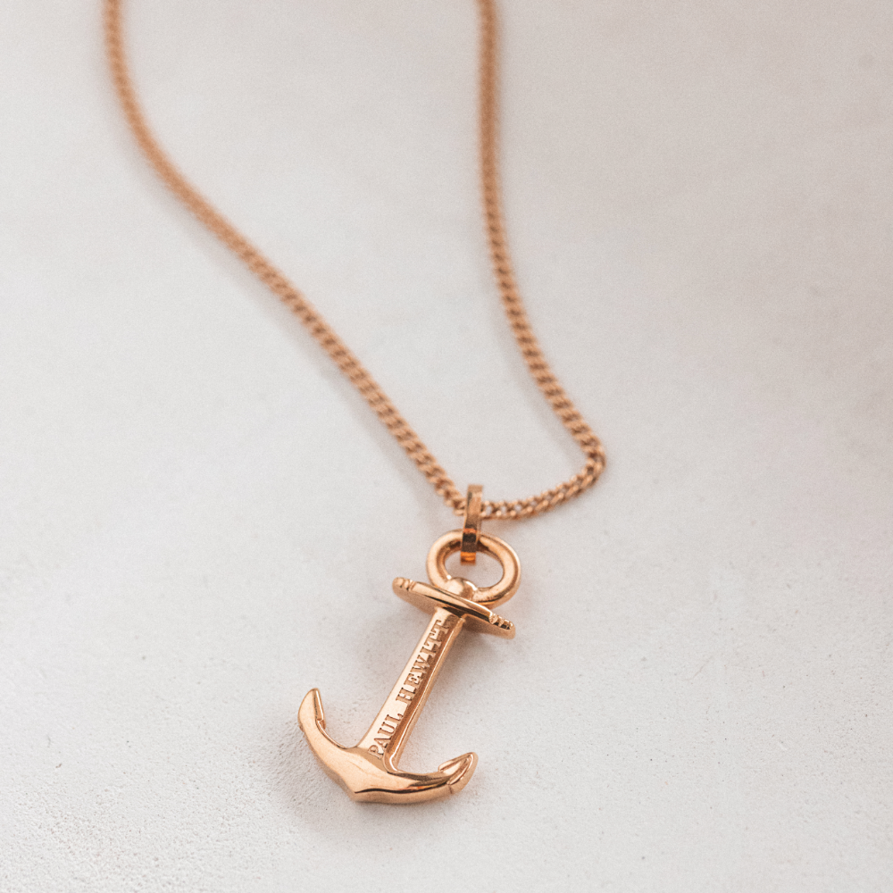The Anchor Halskette Roségold