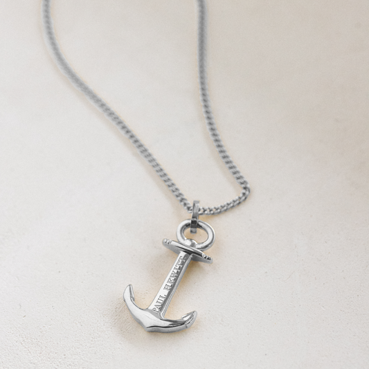 The Anchor Necklace Silver