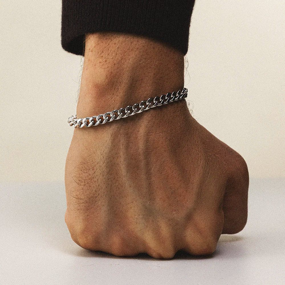 THE PAUL Armkette Silber