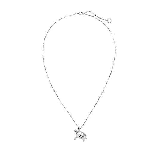 Turtle Big Halskette Silber