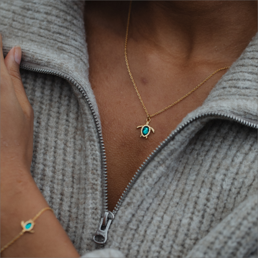 March Birthstone | Aquamarine | Birthstone Necklace | Seoidin Jewellery –  Seoidín