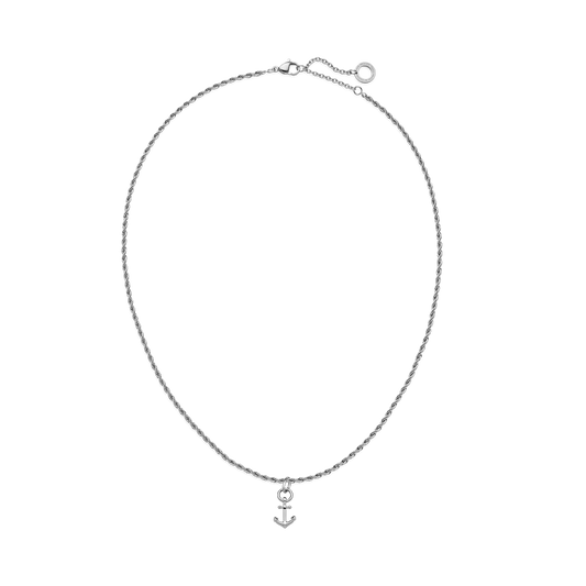 Collier Chaîne Corde Argent