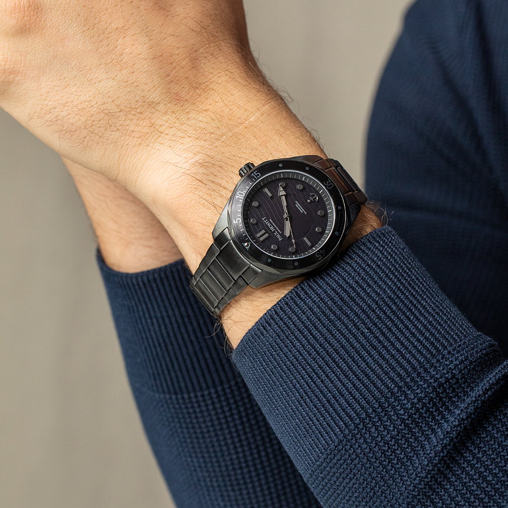 Ocean Diver Uhr Schwarz