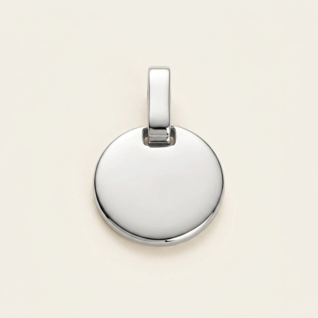 Round Necklace Silver
