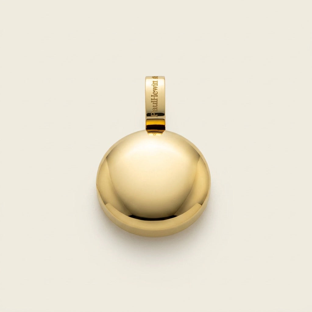 Hemisphere Necklace Gold