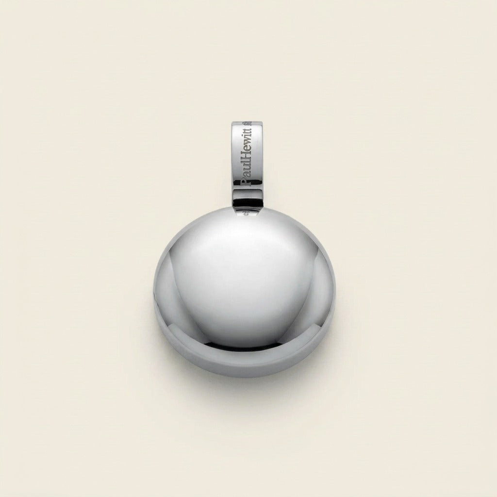 Hemisphere Necklace Silver