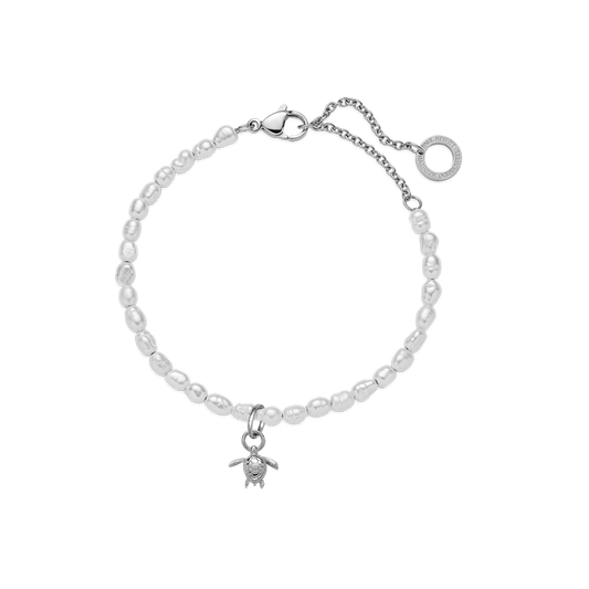 Bracelet de perles en argent