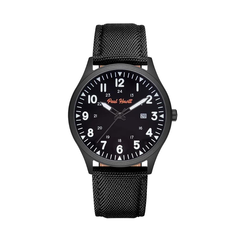 Captain's Field Watch Midnight black