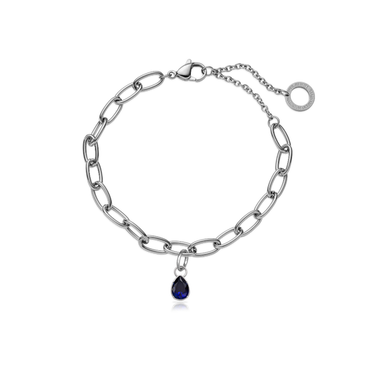 Anchor-Bracelet-Blue-Stone-Charm-Silver-MariniumNEW-SIZE