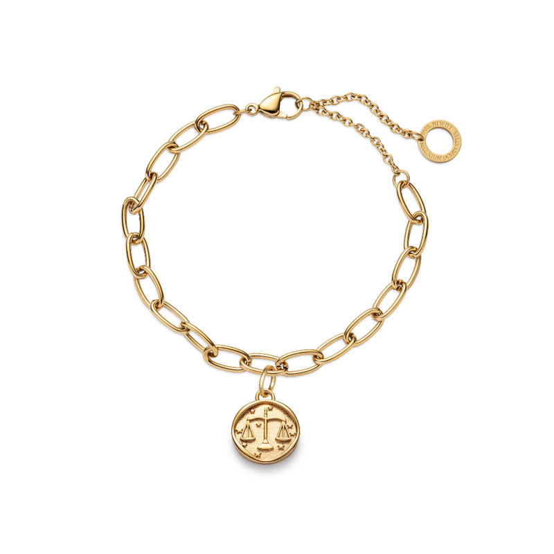 Libra charm bracelet sales