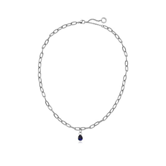Anchor-Necklace-Blue-Stone-Charm-Silver-MariniumNEW-SIZE