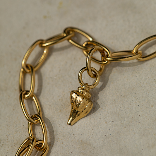 CHAIN_MUSSEL2_bracelet_gold
