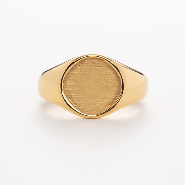 Engravable Signet Ring » Gold – Paul Hewitt