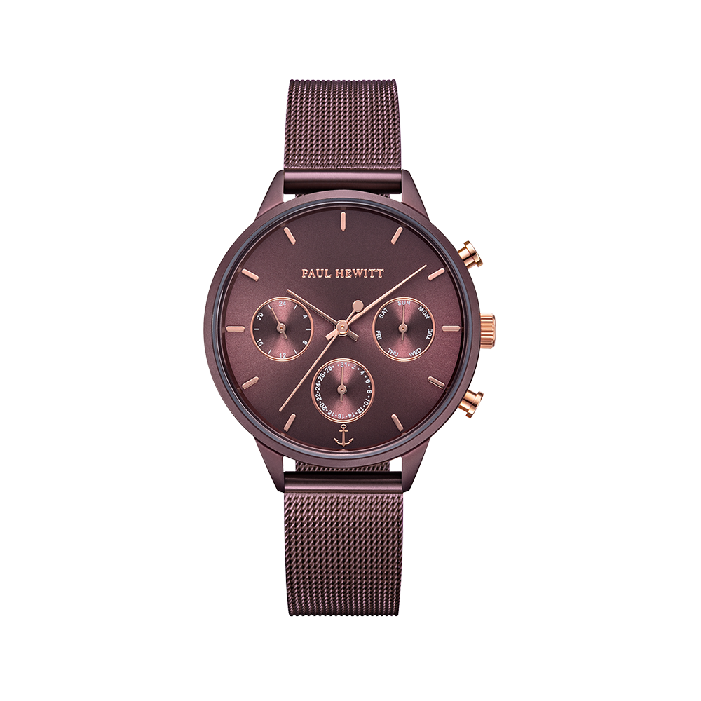 Uhr Everpulse Dark Mauve Mesh