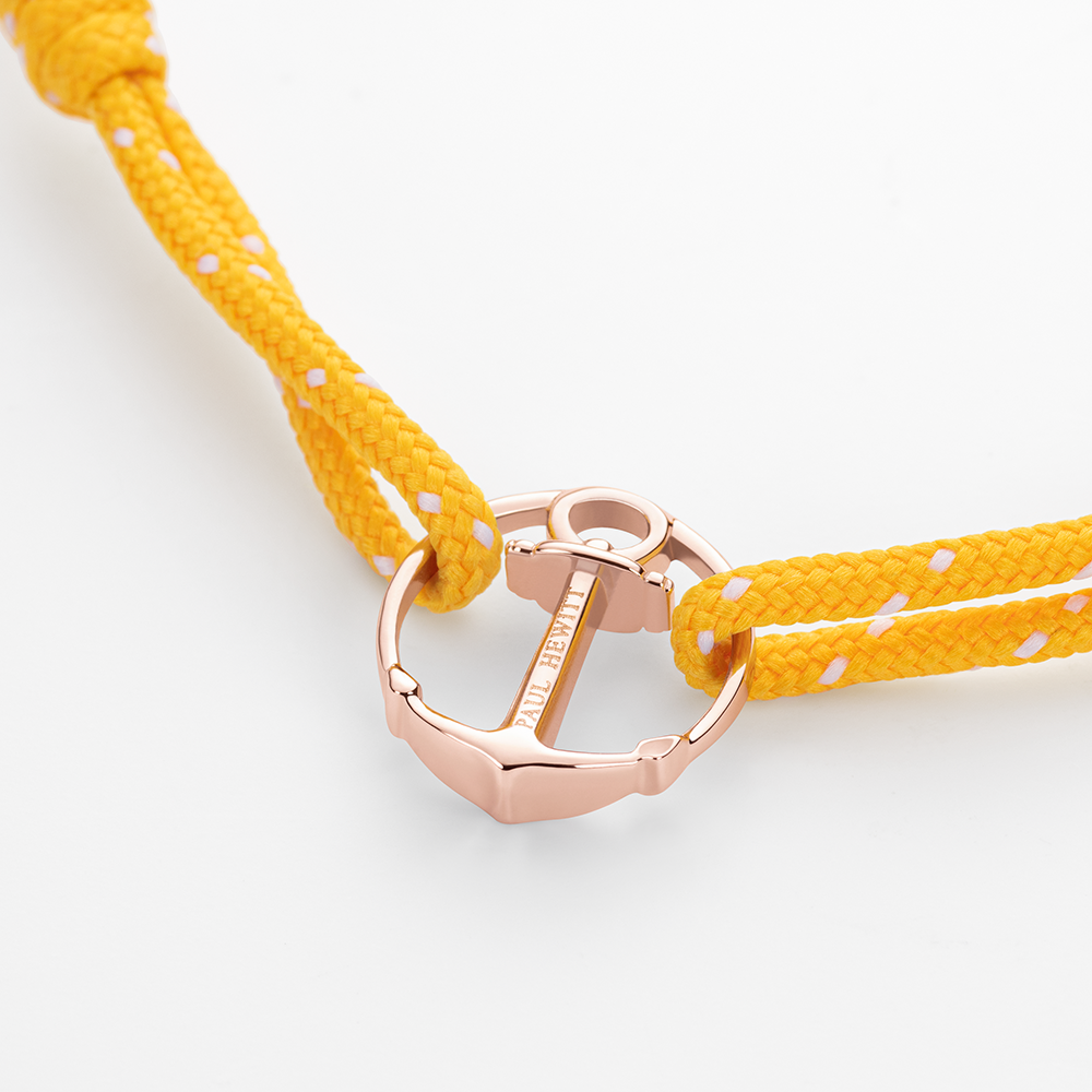 Armband Re/Brace Roségold Gelb