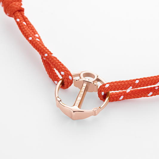 Armband Re/Brace Roségold Orange