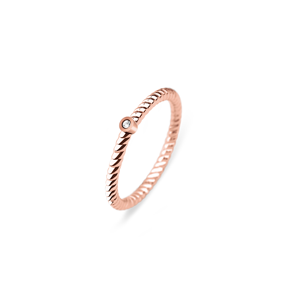 Ring North Star Roségold