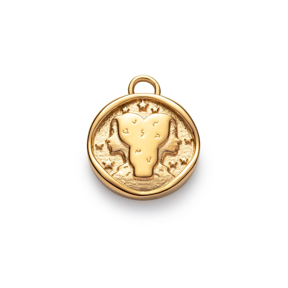 Gemini Charm Gold