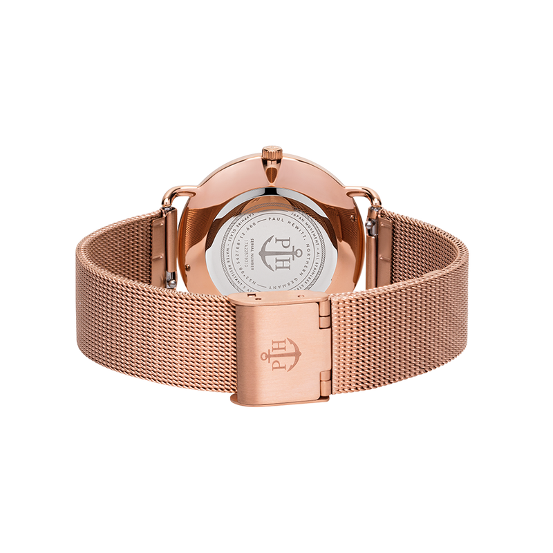 Women s watch Miss Ocean Rose Sunray mesh strap PAUL HEWITT