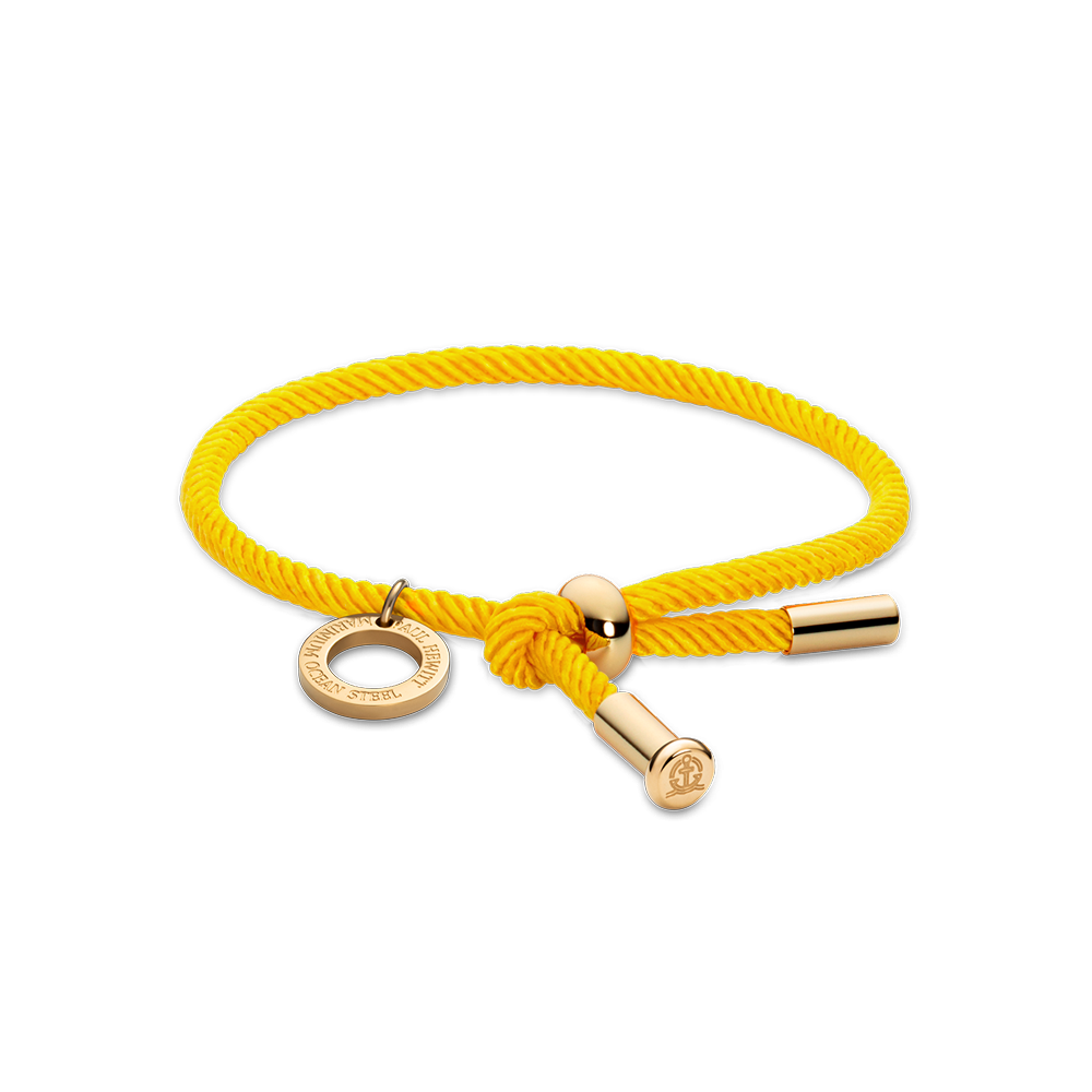 Vitamin Sea Armband Gold Orange Gelb