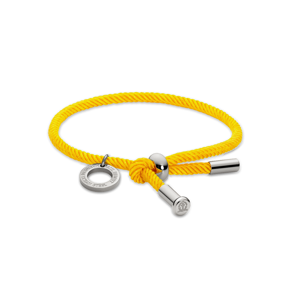 Vitamin Sea Armband Silber Orange Gelb