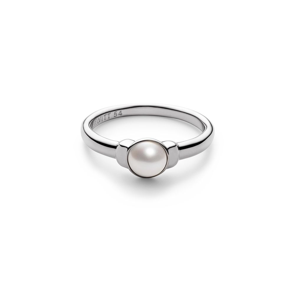 Ring Ocean Pearl Silber