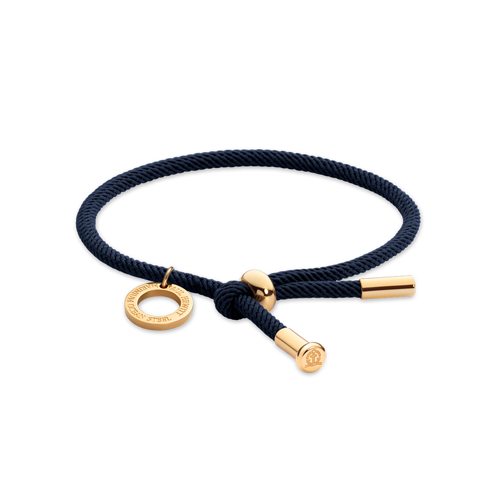 Vitamin Sea Armband Gold Marinebelau