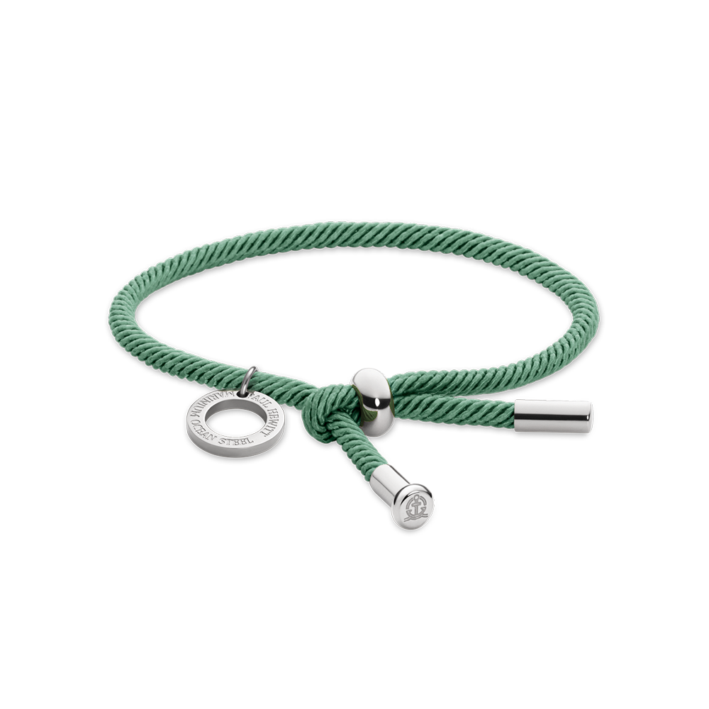 Vitamin Sea Armband Silber Blaugrün