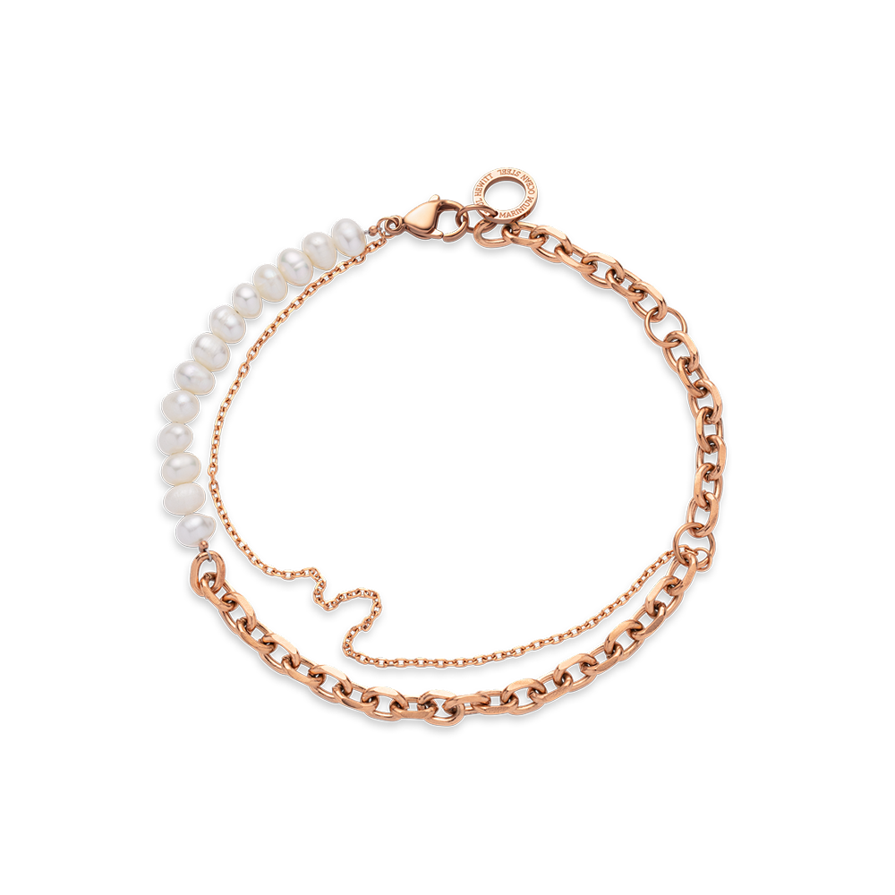 Treasures of the Sea Duo Armkette Roségold