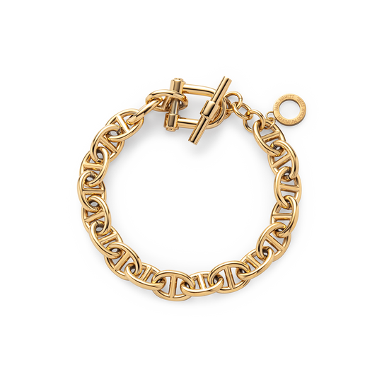 Paul hewitt rose 2025 gold anchor bracelet