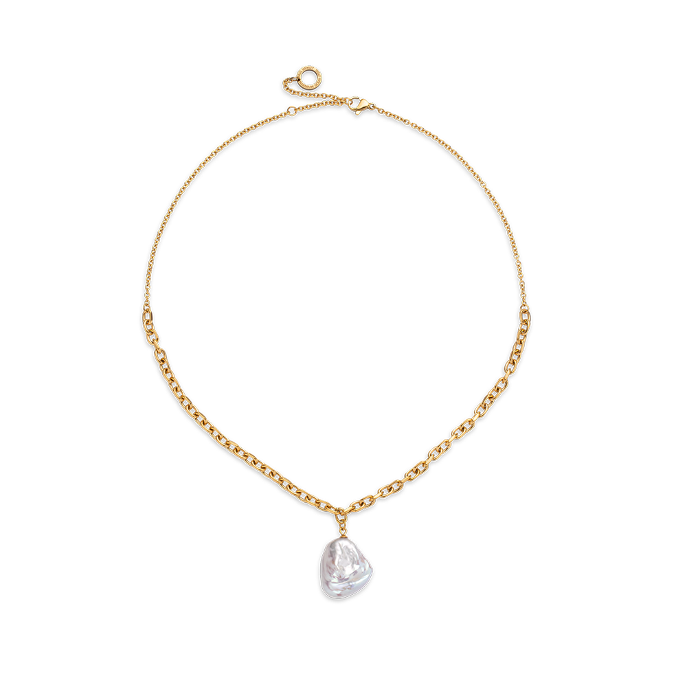 Treasures of the Sea Pearl Halskette Gold