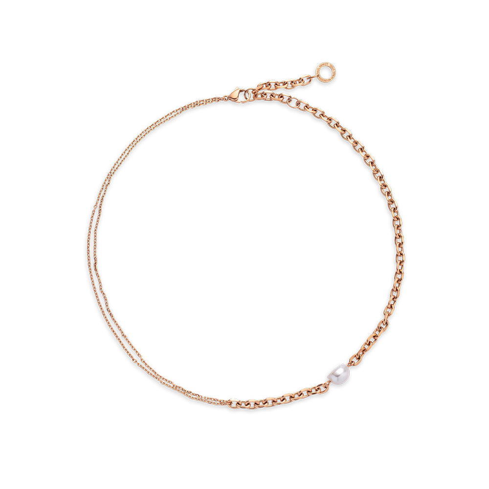 Treasures of the Sea Duo Halskette Roségold