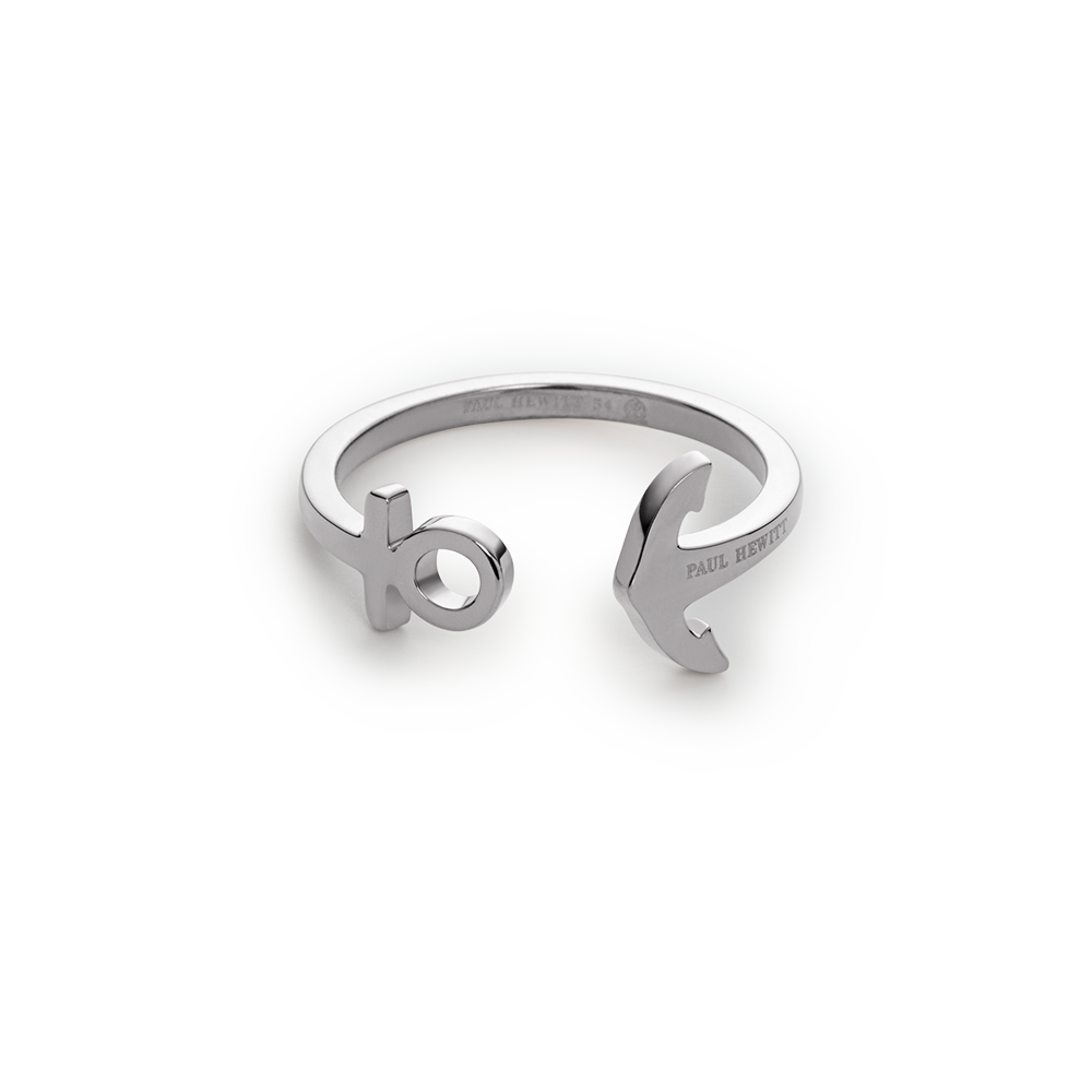 The Anchor Ring Silber