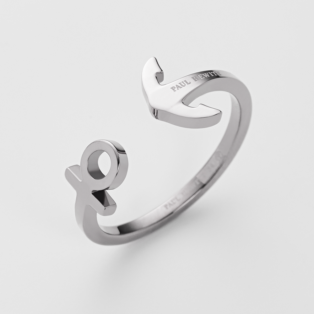The Anchor Ring Silber