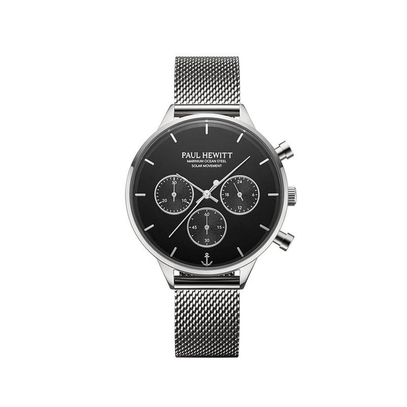 Armbanduhr Paul Hewitt Everpulse Silber Paul Hewitt Uhr Eckig