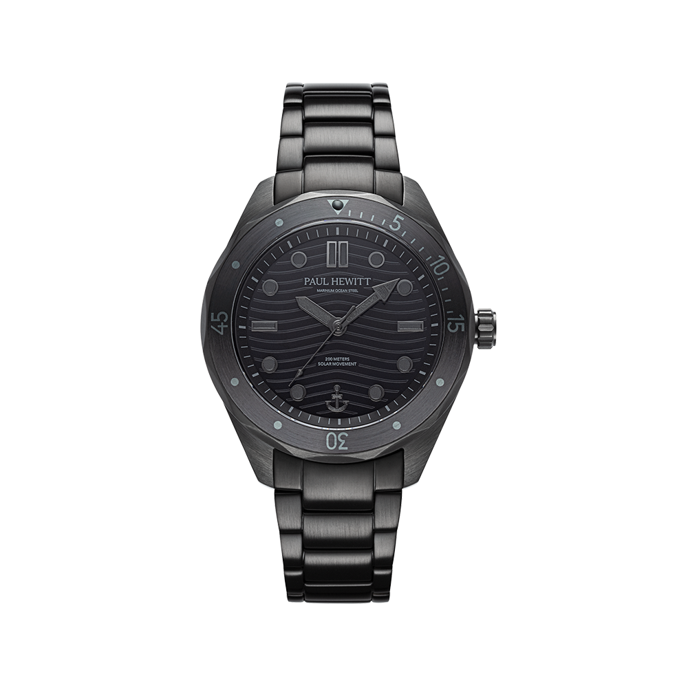 Ocean Diver Uhr Schwarz