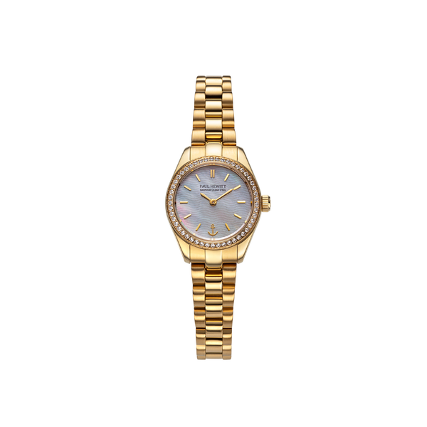 Up watch swarovski shiny rose gold & black cheap
