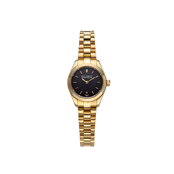 Women's Watch Petit Soleil Round » Gold Black – PAUL HEWITT