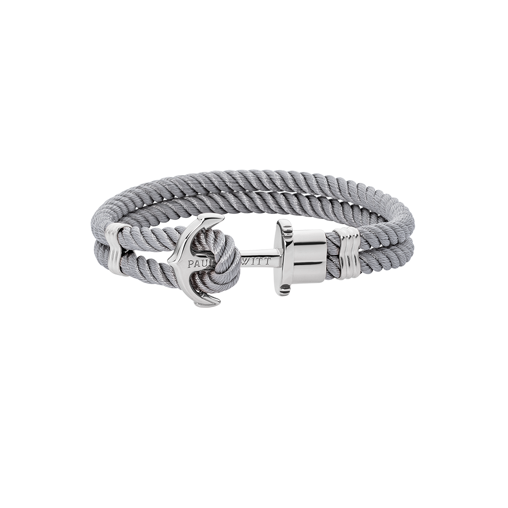 PHREP Armband Silber Grau